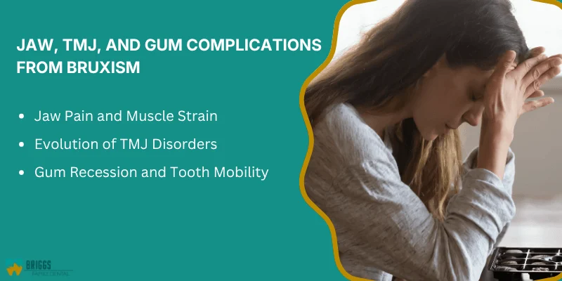 Jaw, Joint, and Gum Issues Linked to Bruxism