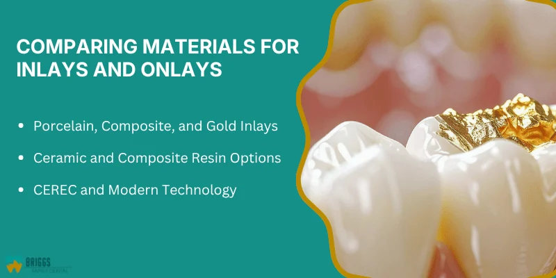 Materials and Options for Inlays and Onlays