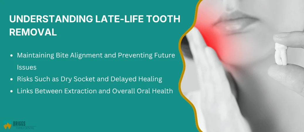 Potential Benefits and Risks of Removal Later in Life